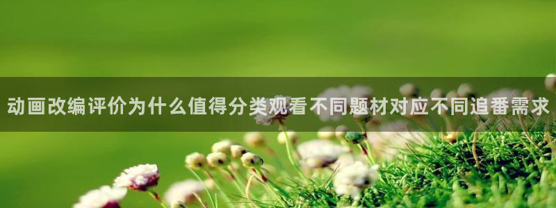 汗汗漫画大全高清阅读:动画改编评价为什么值得分类观看不同题材对应不同追番需求配图
